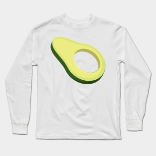 Avocado slice Long Sleeve T-Shirt